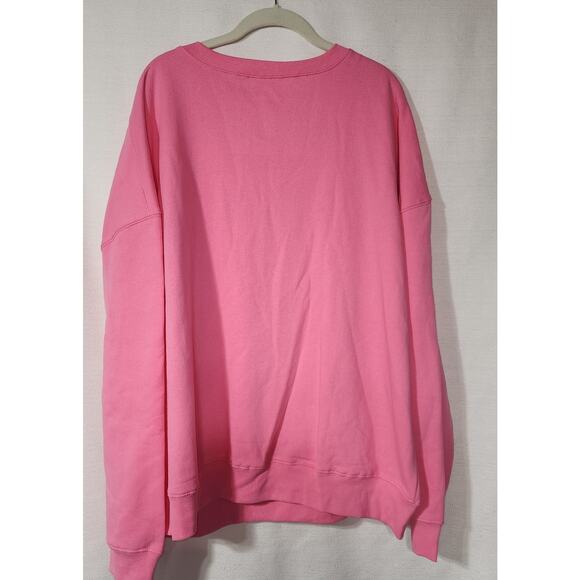 Disney Tinkerbelle pink sweatshirt woman's 3X - Picture 5 of 6